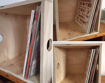 Plywood Vinyl Record Storage