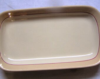 Buffalo China Cafe Au Lait Serving Plate