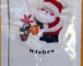 Creative Circle 2134 Santa's Garden Crewel Kit Crewel Embroidery Kit