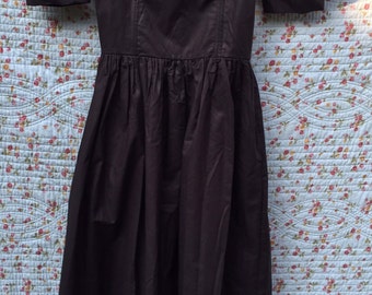 Vintage dress from Laura Ashley in black