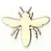 Bee - Laser Cut Out Unfinished Wood Shape Craft Supply BUG11
