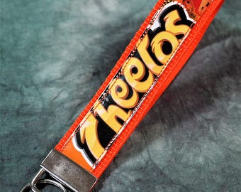 Wristlet KeyChain from Recycled Cheeto's Chip Bags