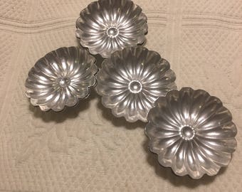 Aluminum 7 flower jello molds