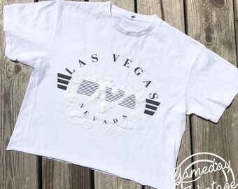 Vintage Las Vegas Crop Tee