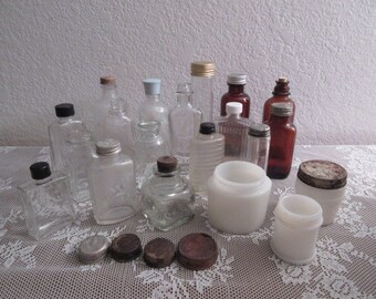 Vintage Assortment of Bottles - 22