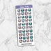 Instagram Camera Stickers | Homeschool Stickers, Happy Planner Stickers, Erin Condren Stickers