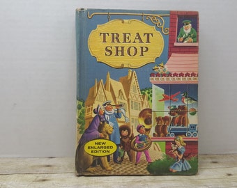Treat Shop, 1960, ReadText Series, vintage kids book, text book,