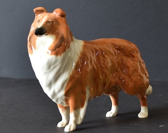 Beswick Rough Collie Dog LOCHINVAR OF LADYPARK Lassie Gloss 8 Inch