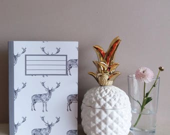 stag notebook | stag notepad | stag illustrated journal | stag stationary