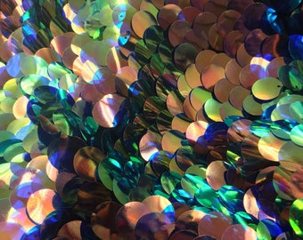 iridescent translucent fabric