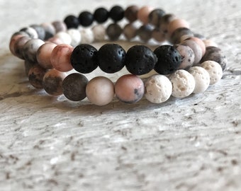 bead bracelet,lava bead bracelet,essential oil bracelet,diffuse bracelet,gemstone bracelet,natural jewelry,bracelet for women,gift for mom