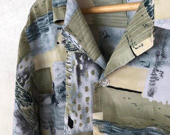 Vintage Patterned Party Shirt
