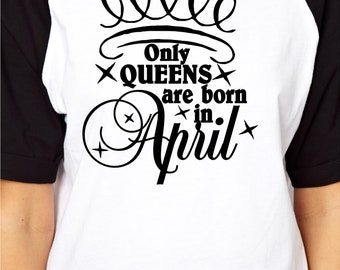 Download Born in april svg | Etsy