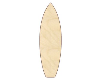Surf Board - Unfinished Wood - 160537