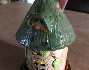 Ceramic Fairy House