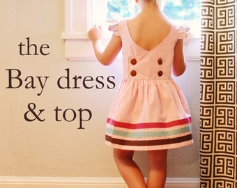 BG Originals the Bay dress and top pdf pattern