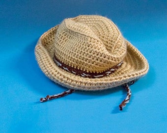 Cowboy Hat, crochet
