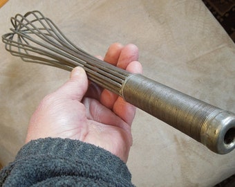 Commercial Baking Whisk , Large Baking Utensil , 1930's Industrial Whisk , Mixing Utensil
