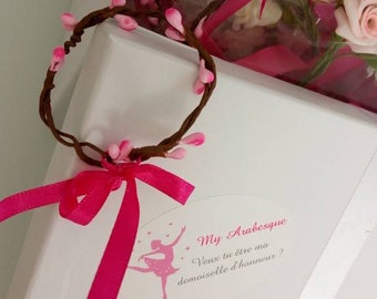Berry branch bridesmaid bracelet