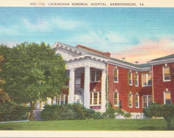 Harrisburg, Virginia, Rockingham Memorial Hospital - Vintage Postcard - Postcard - Unused (Q)