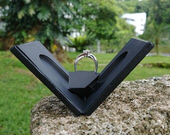 OysterBox - Slim Engagement Proposal Ring Box