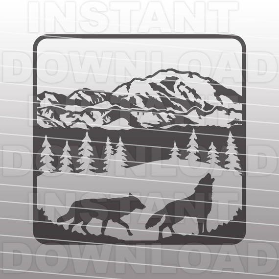 Free Free 69 Silhouette Mountain Scene Svg SVG PNG EPS DXF File