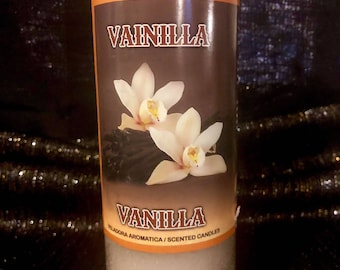 Vanilla scent 7 day candle
