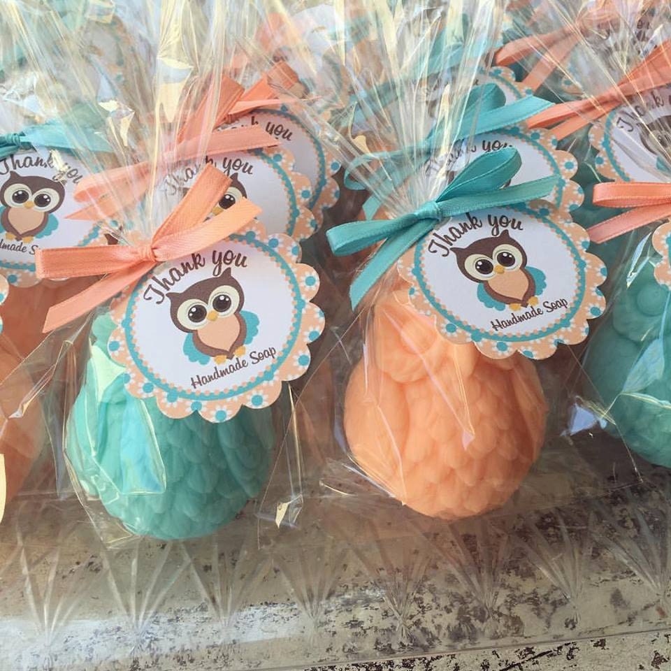 25 Owl Soap Favors Baby Shower Owl Favors 1st Birthday