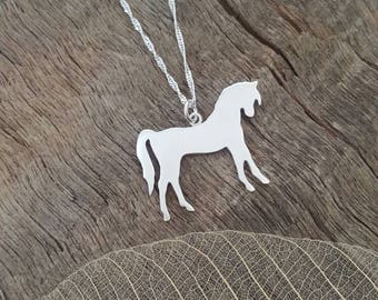 Beautiful Handmade Horse pendant/necklace in sterling silver