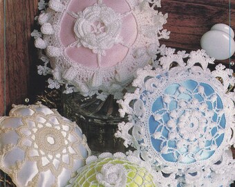 Scentsational Sachets, Annie's Attic Thread Crochet Pattern Booklet 87F36