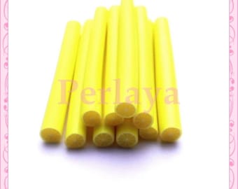 Set of 10 lemon REF388 fimo canes
