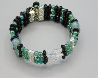 Three Strand Cuff Bracelet