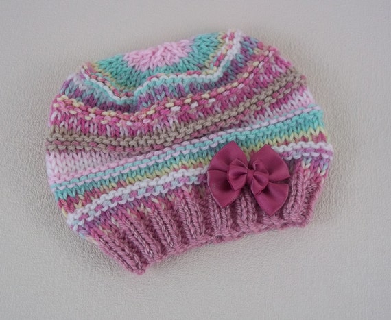 Download Baby Knitting Pattern Easy Knit Baby Hat Download PDF