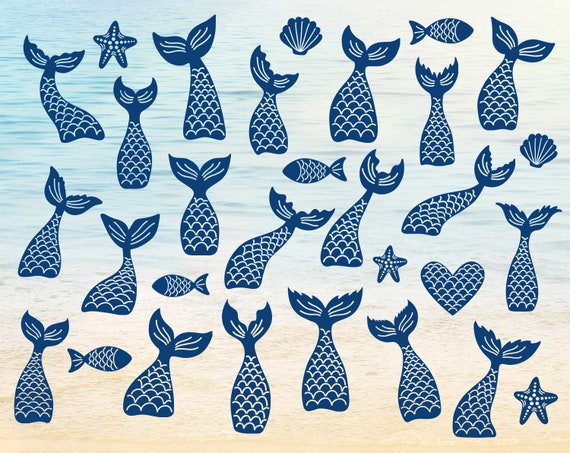 Free Free 241 Clip Art Mermaid Tail Svg SVG PNG EPS DXF File