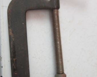 Vintage C Clamp Cinciiatti Tool Co. No. 55 Supper Jr. Clamp USA