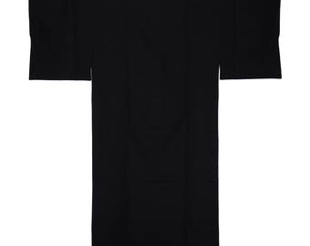 Black Kimono Made in Japan, New