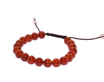 Red carnelian bracelet