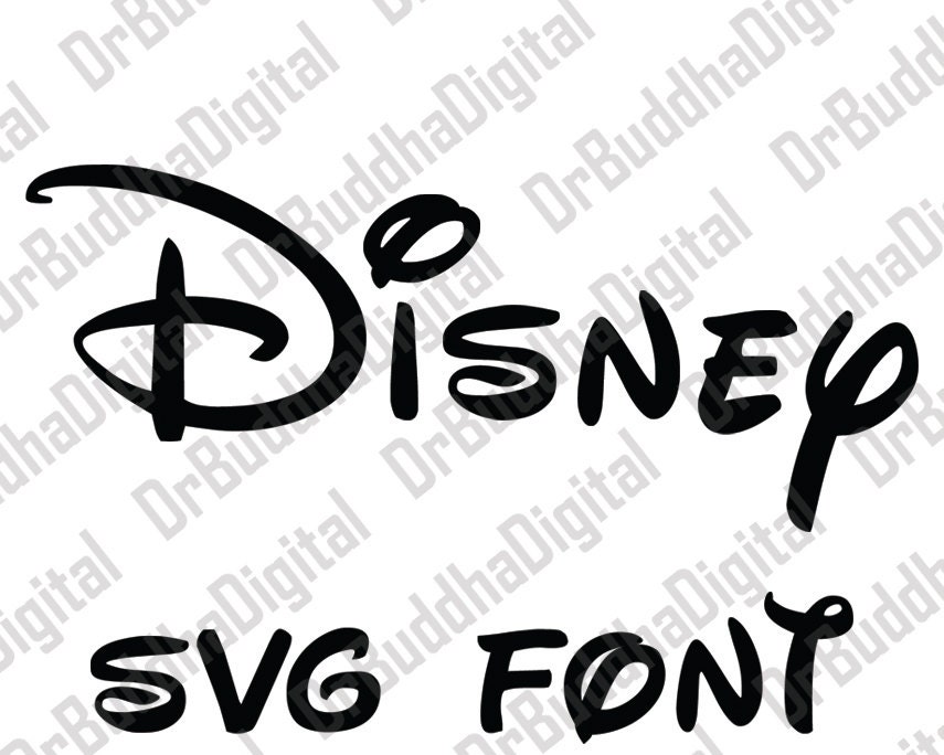 Free Free 148 Disney Svg Font SVG PNG EPS DXF File