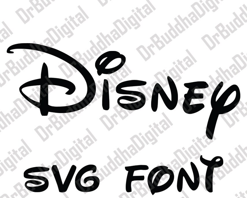 Free Free 198 Disney Svg Font SVG PNG EPS DXF File