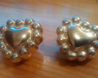 Sterling 'Airess.925' Heart Shaped Earrings