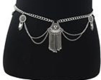 Tribal belly dance belt