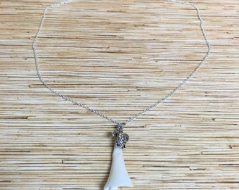 Sea Turtle Shell Spiral Necklace