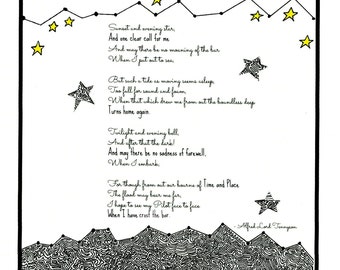 Crossing the Bar. Alfred Lord Tennyson poem.
