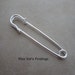 12 silver kilt pins 2 inch