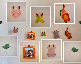 Drying rack bimba-wall mural