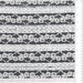 Off White Samantha Stretchy Cotton Floral Lace Fabric Ruffle Lace Fabric for Dresses, Curtains, Wedding, Crafts, Pants - Style 281 1 Yard