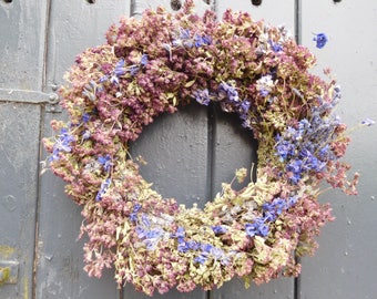 Lavender and herb wreath