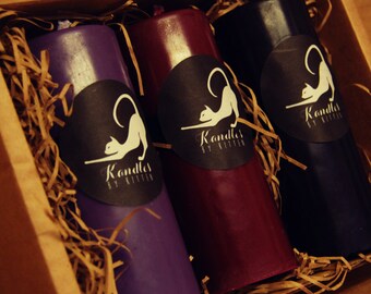 Vamp ~ 3 colour goth inspired wax play set