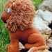 Knit Lion Toy Vintage Knitting PDF PATTERN