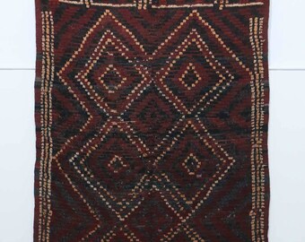Azilal rug in a great condition and so warm to look at.